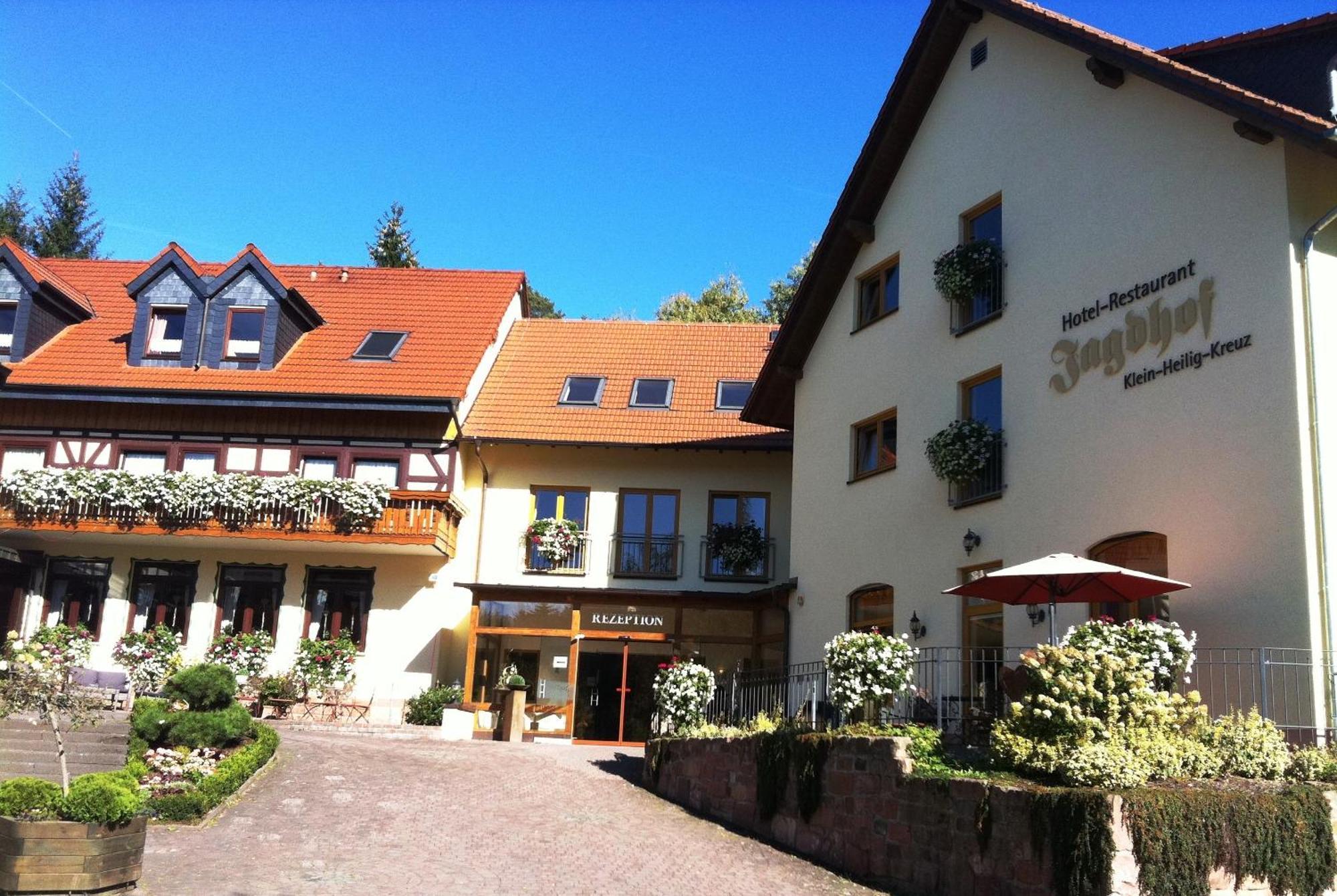 Jagdhof Klein Heilig Kreuz Hotel Großenlüder Exterior foto