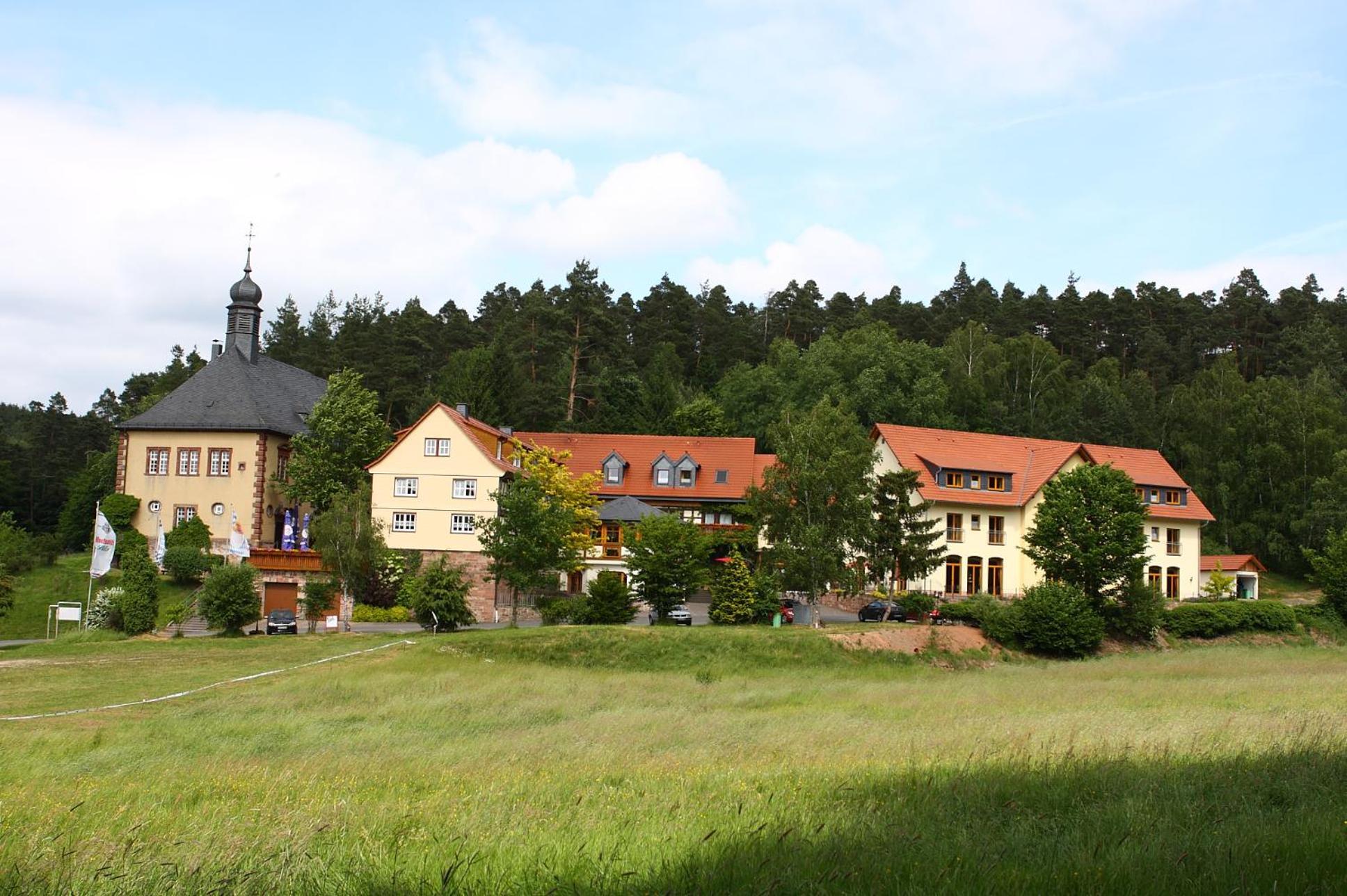 Jagdhof Klein Heilig Kreuz Hotel Großenlüder Exterior foto