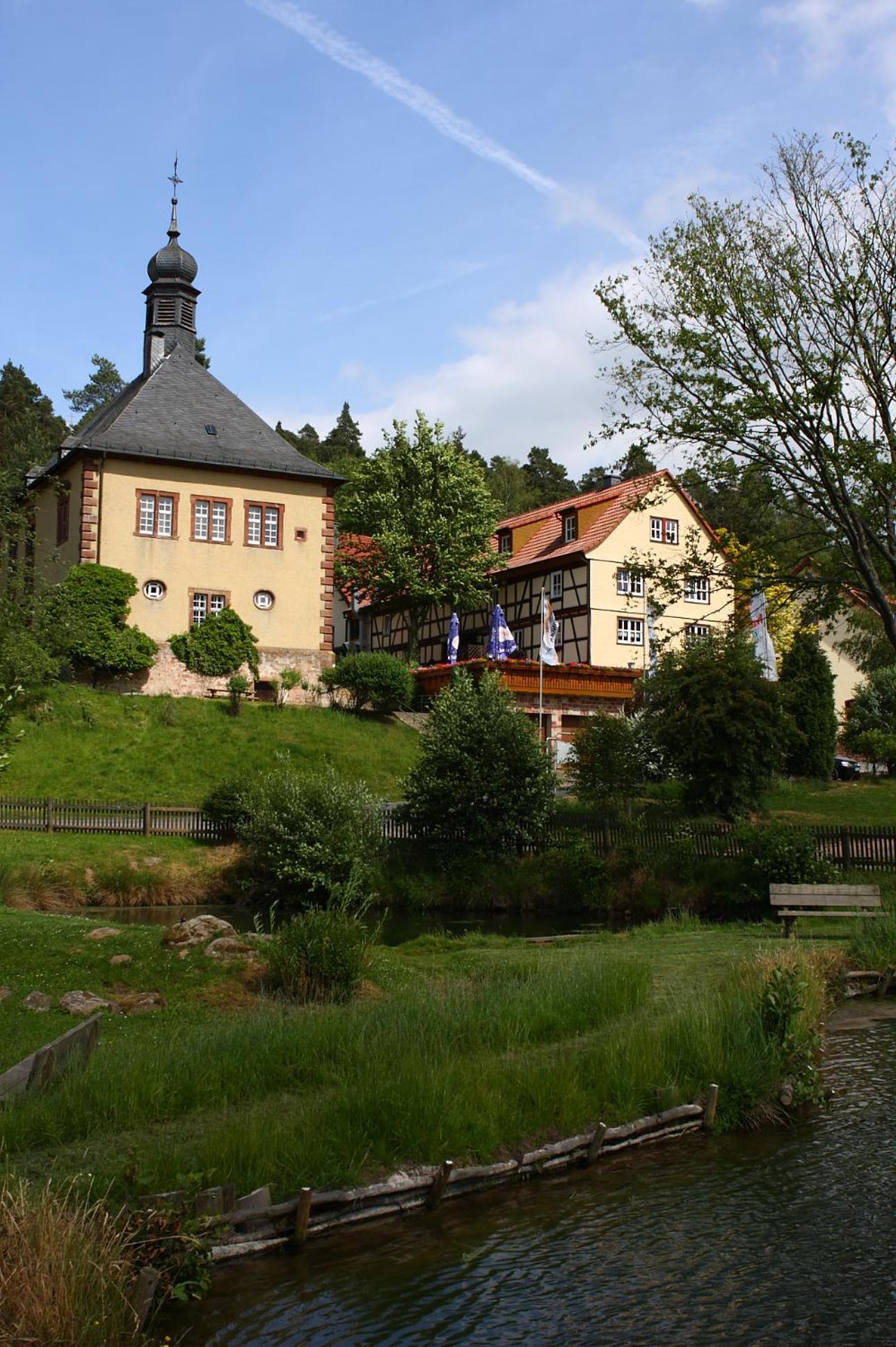 Jagdhof Klein Heilig Kreuz Hotel Großenlüder Exterior foto