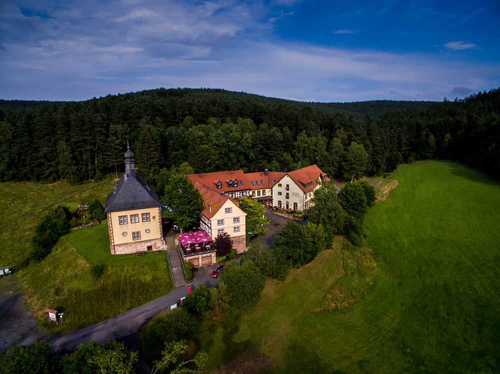 Jagdhof Klein Heilig Kreuz Hotel Großenlüder Exterior foto